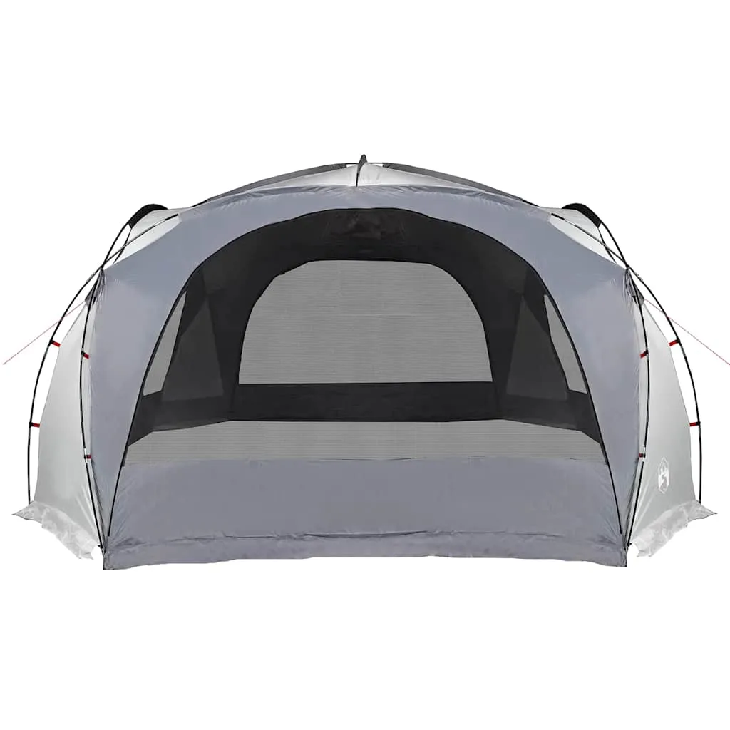 Wasserdichtes Partyzelt 455x455x240 cm in Weiß und Grau