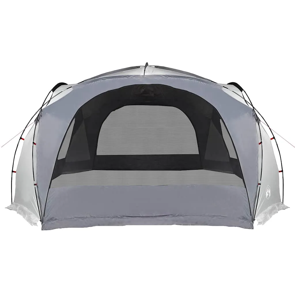 Wasserdichtes Partyzelt 455x455x240 cm in Weiß und Grau