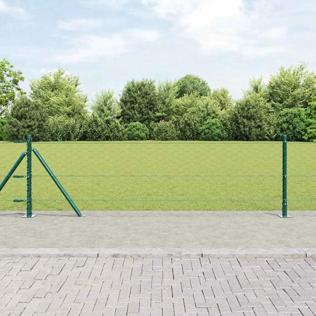 Outdoor-Geländerpfosten Grün 5000 x 3,2 x 60 cm