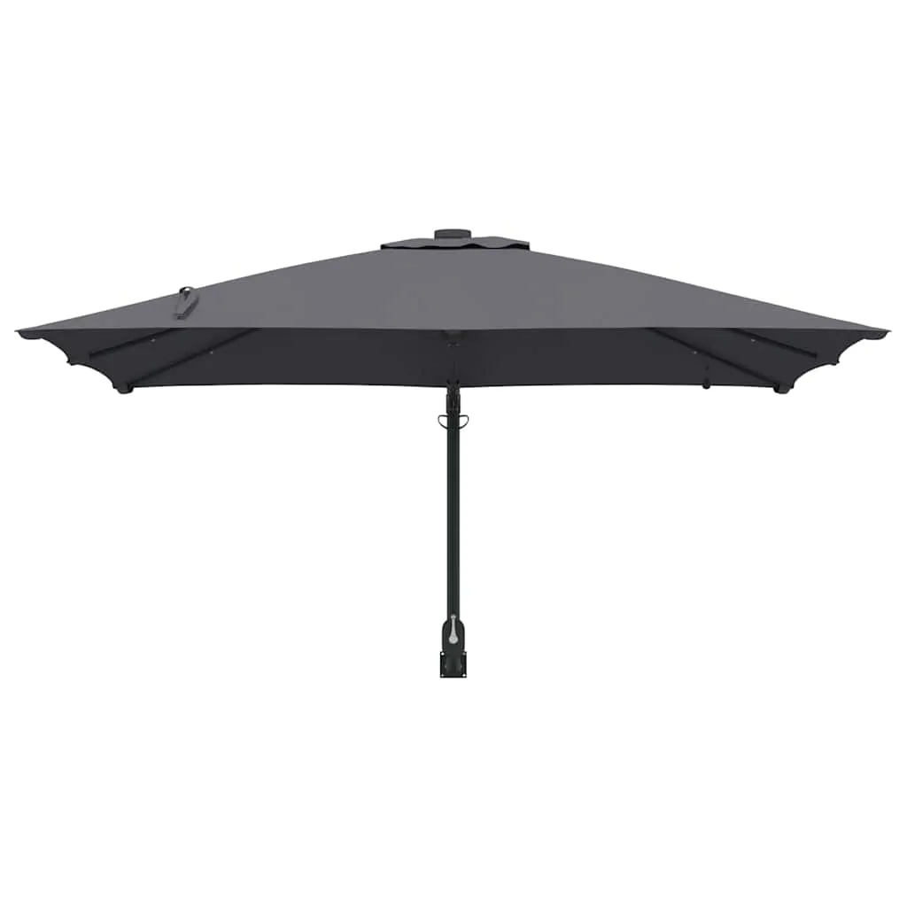 Garten-Sonnenschirm Anthrazit 248,5 x 247,5 x 160 cm