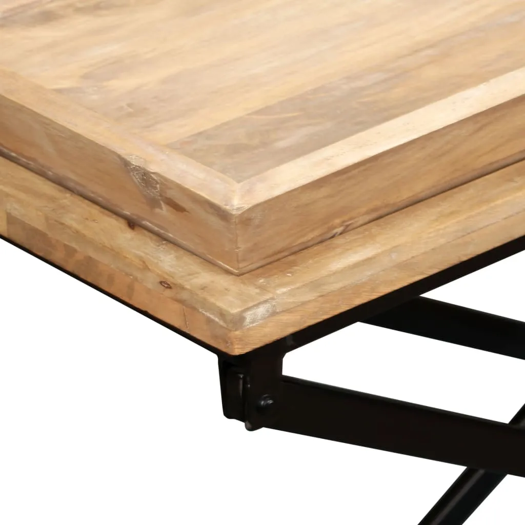 Konsolentisch Mangoholz Massiv 130 x 40 x 80 cm