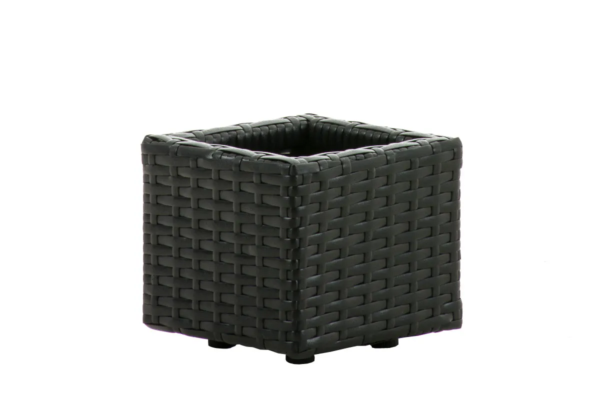 Blumenkübel Laura S 20x17 cm schwarz