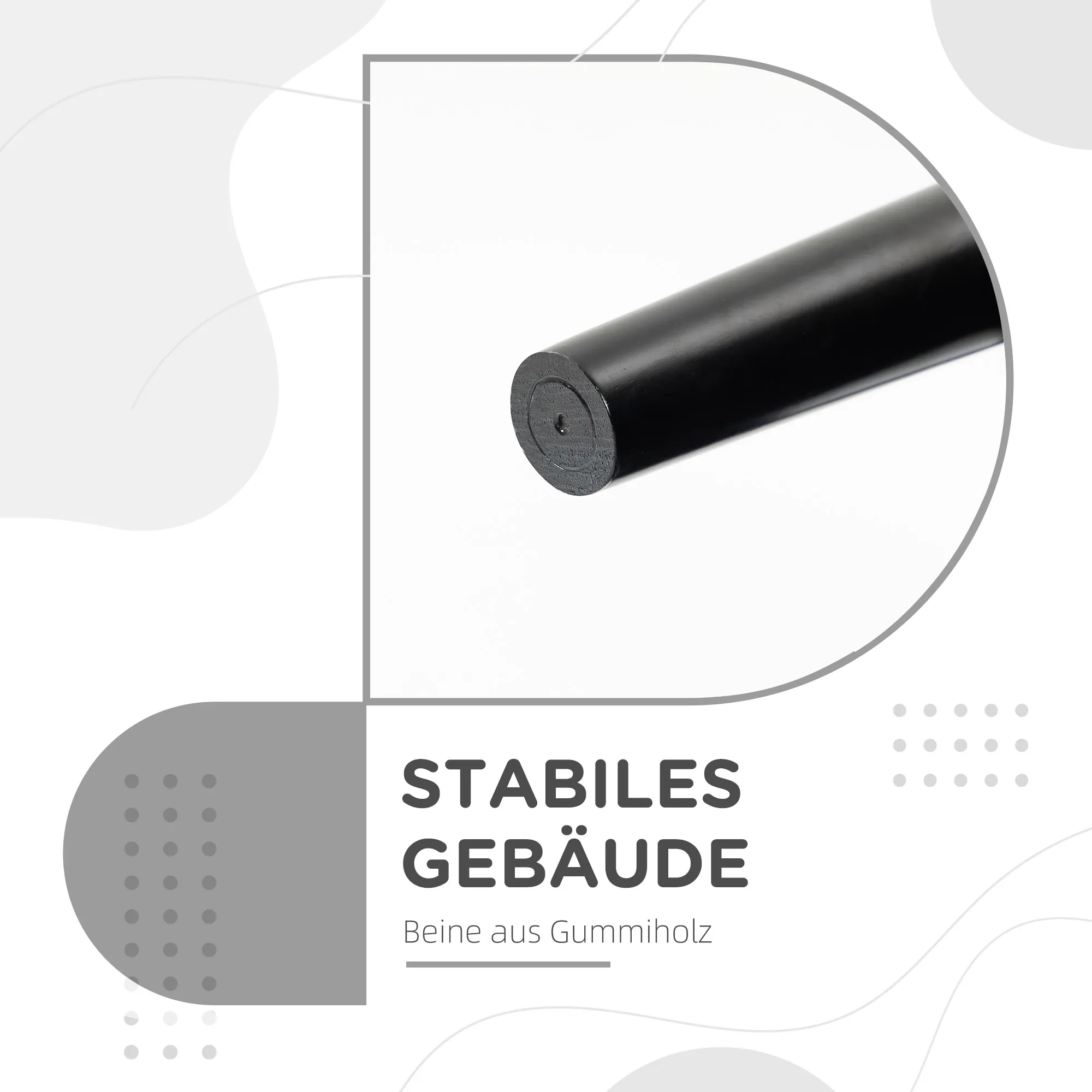 Sitzbank, Bettbank, robuste Bauweise, weiche Polsterung, 102x36x51 cm, Grau
