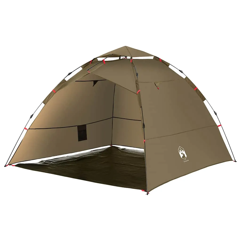 Angelzelt Campingzelt 260x246x180 cm Olivgrün wasserdicht winddicht