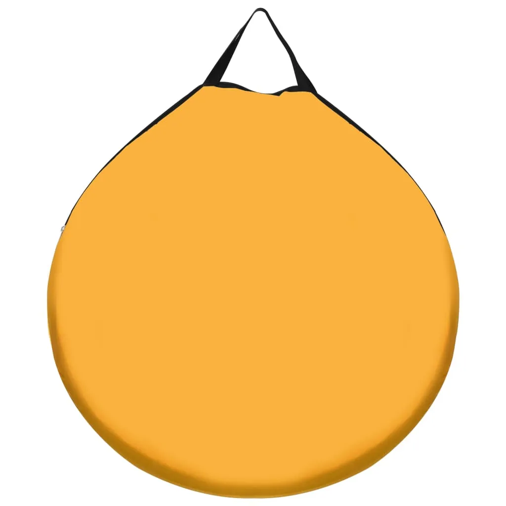 Pop-Up Duschzelt Gelb