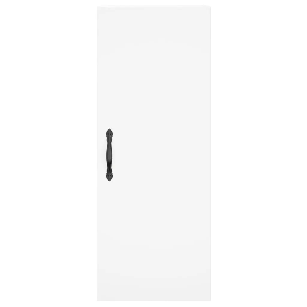Elegantes Highboard in Weiß, 34,5 x 34 x 180 cm