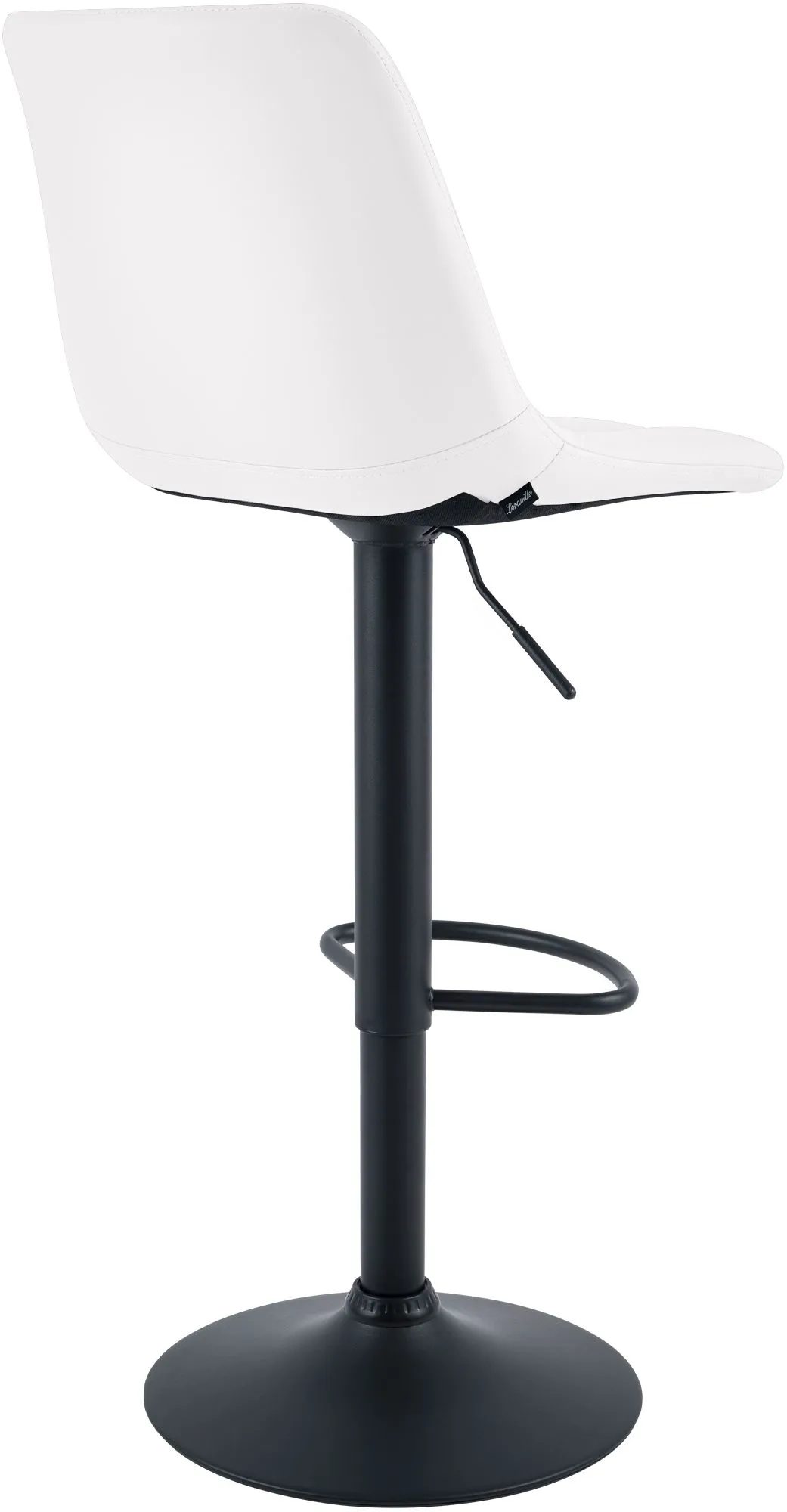 Barhocker Mapun 108x44x50 cm weiß