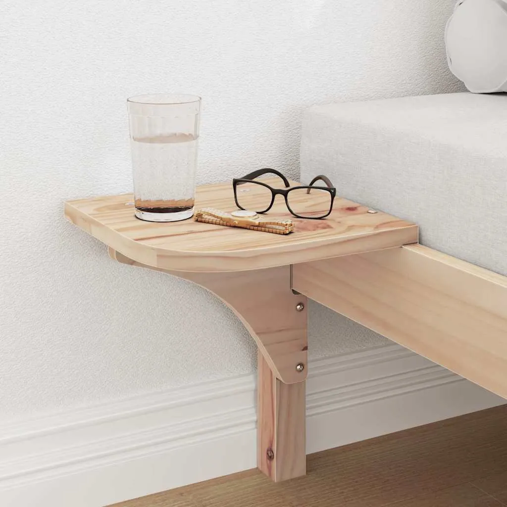 Bettgestell Massivholz 195,5 x 125 x 32 cm Natur