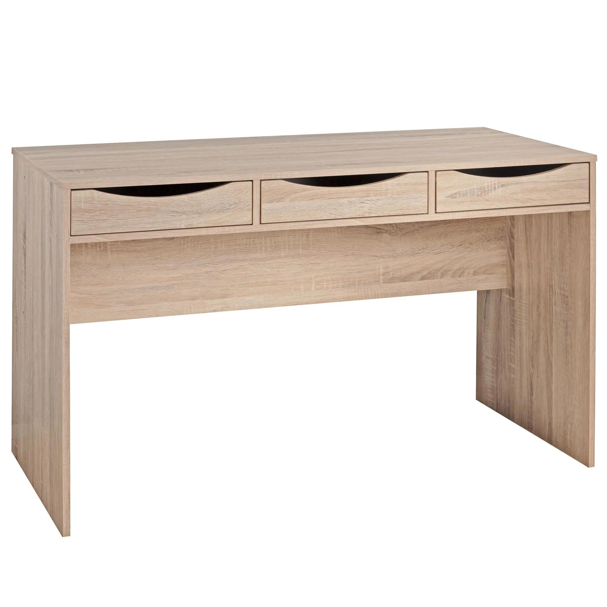 tinkaro Schreibtisch rechteckig RENO Holz Büro-Tisch Sonoma Eiche tinkaro Schreibtisch rechteckig RENO Holz Büro-Tisch Sonoma Eiche