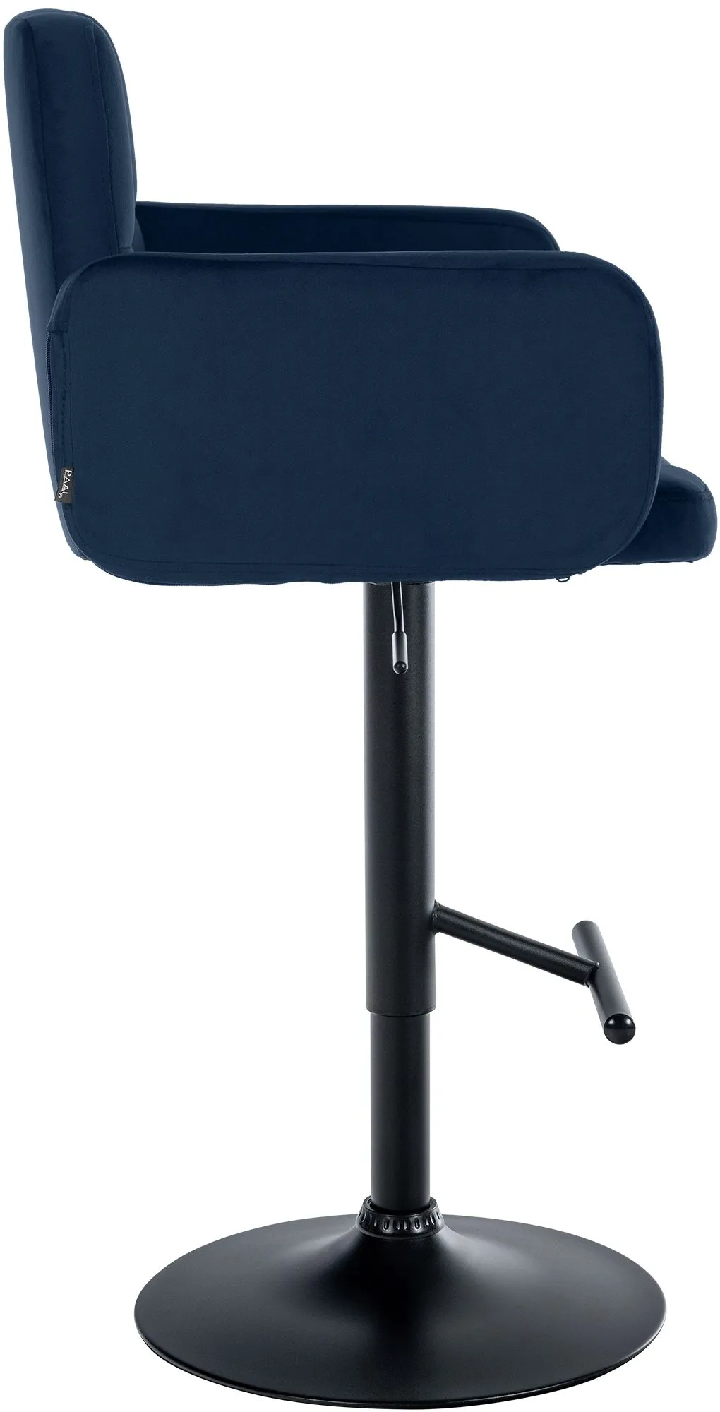2er Set Barhocker Los Angeles 93x60x56 cm Blau