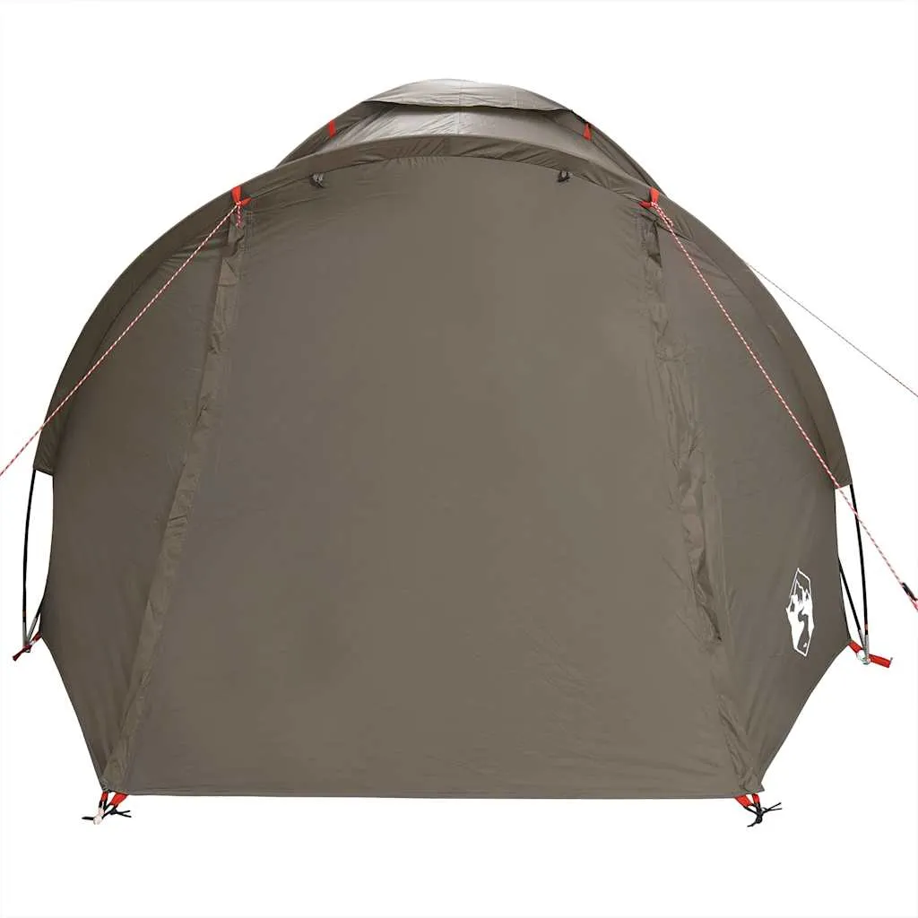 Angelzelt Campingzelt 310x226x153 cm Braun wasserdicht