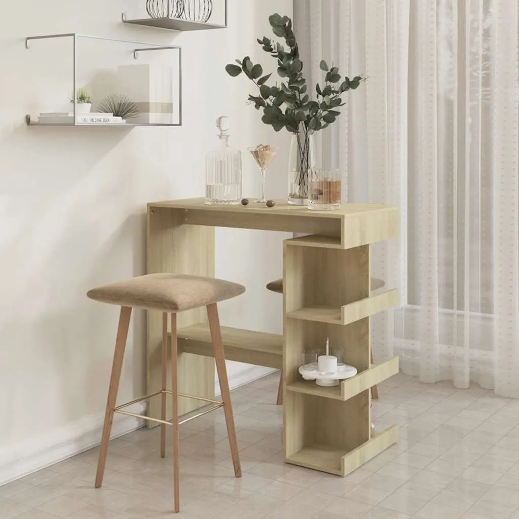 Stehtisch Sonoma-Eiche 100 x 50 x 101,5 cm Massivholz