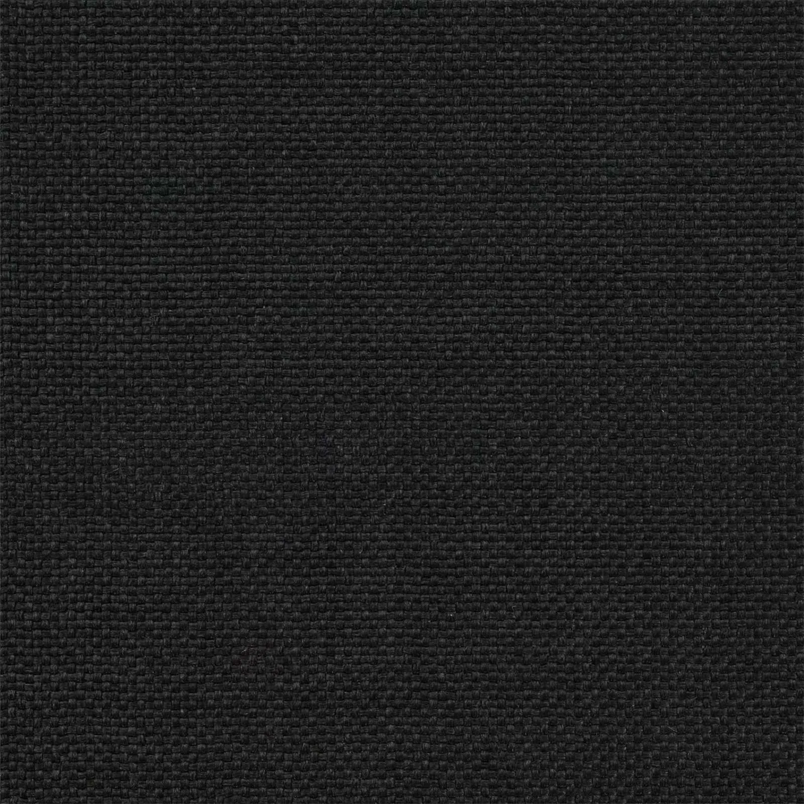 Bettgestell mit gepolstertem Kopfteil 75 x 190 cm Schwarz