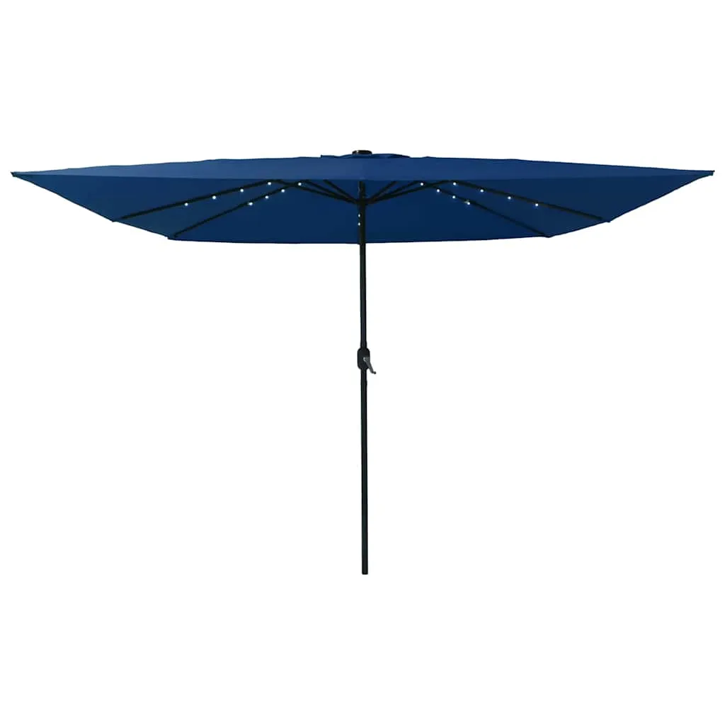 Garten-Sonnenschirm Azurblau 295 x 295 x 245 cm