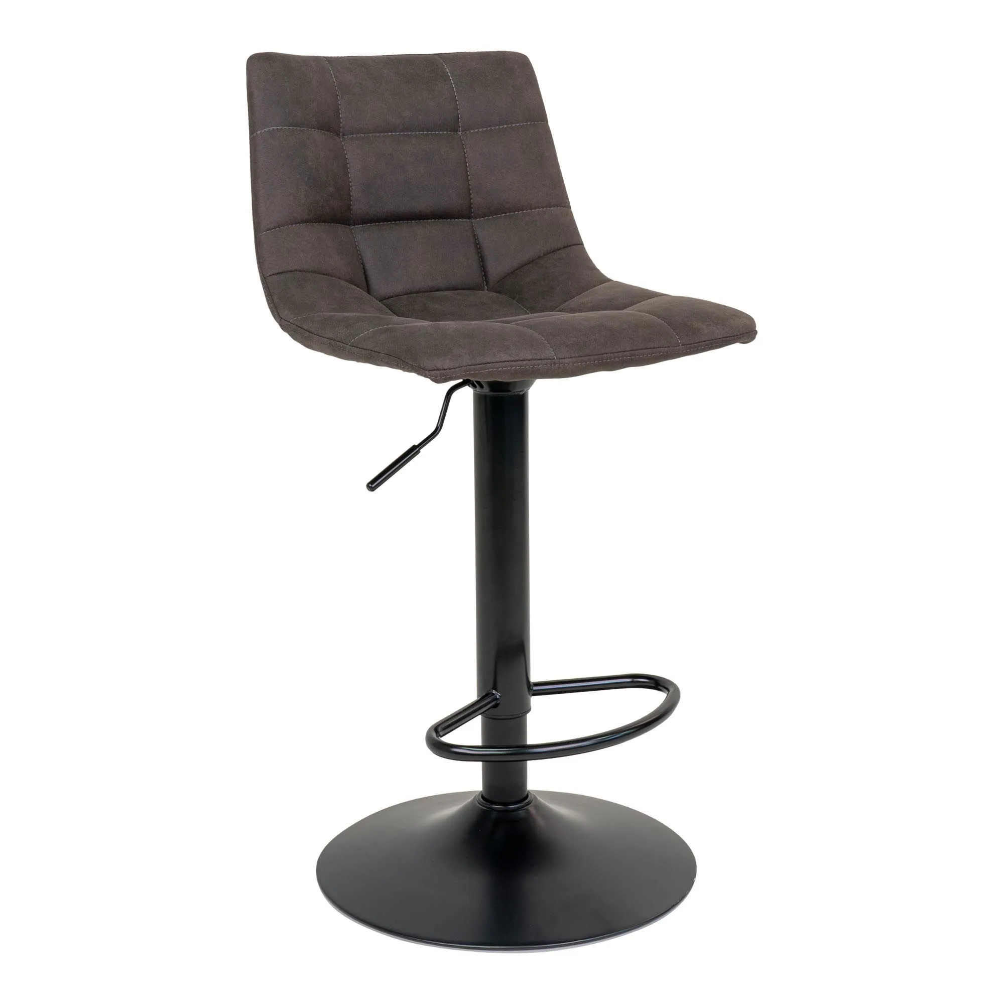 tinkaro Barhocker Middelfart Mikrofaser, Stahl Grau tinkaro Barhocker Middelfart Mikrofaser, Stahl Grau