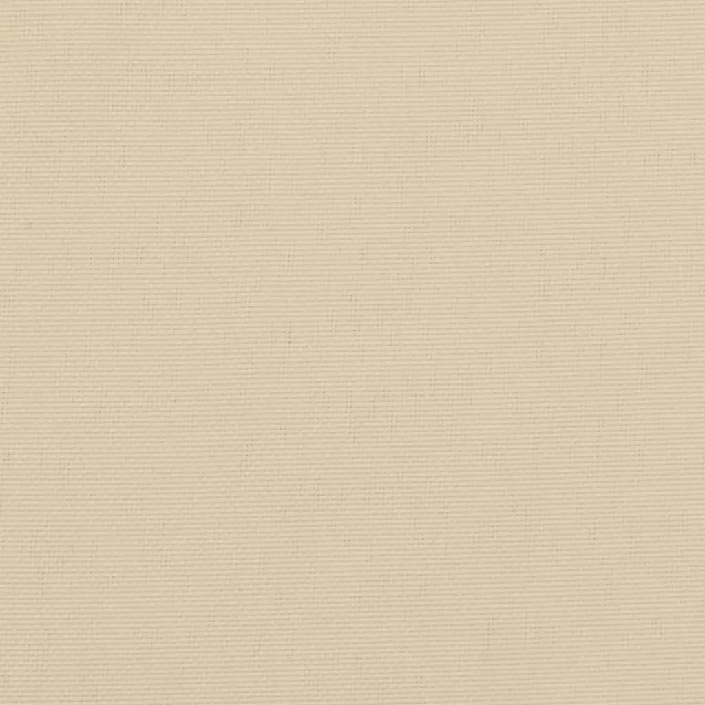 Beige Liegenauflage aus Oxford-Gewebe 200 x 60 x 3 cm
