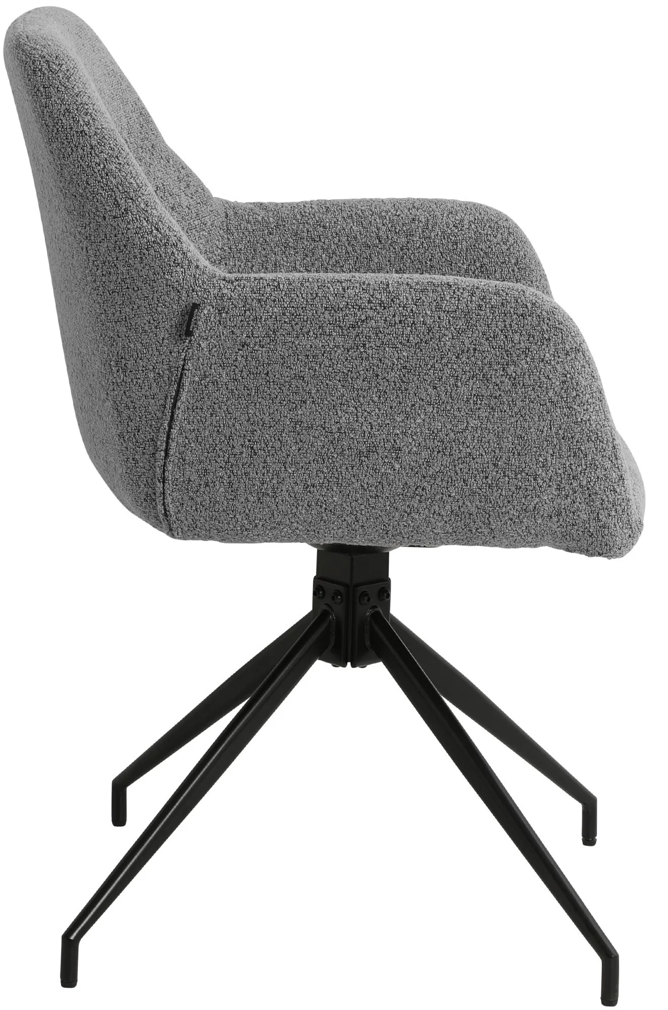 Esszimmerstuhl Merlinda 85x58x60 cm grau