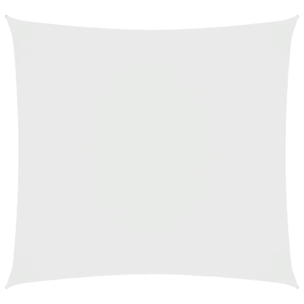 Sonnensegel Oxford-Gewebe Quadratisch 7x7 m Weiß