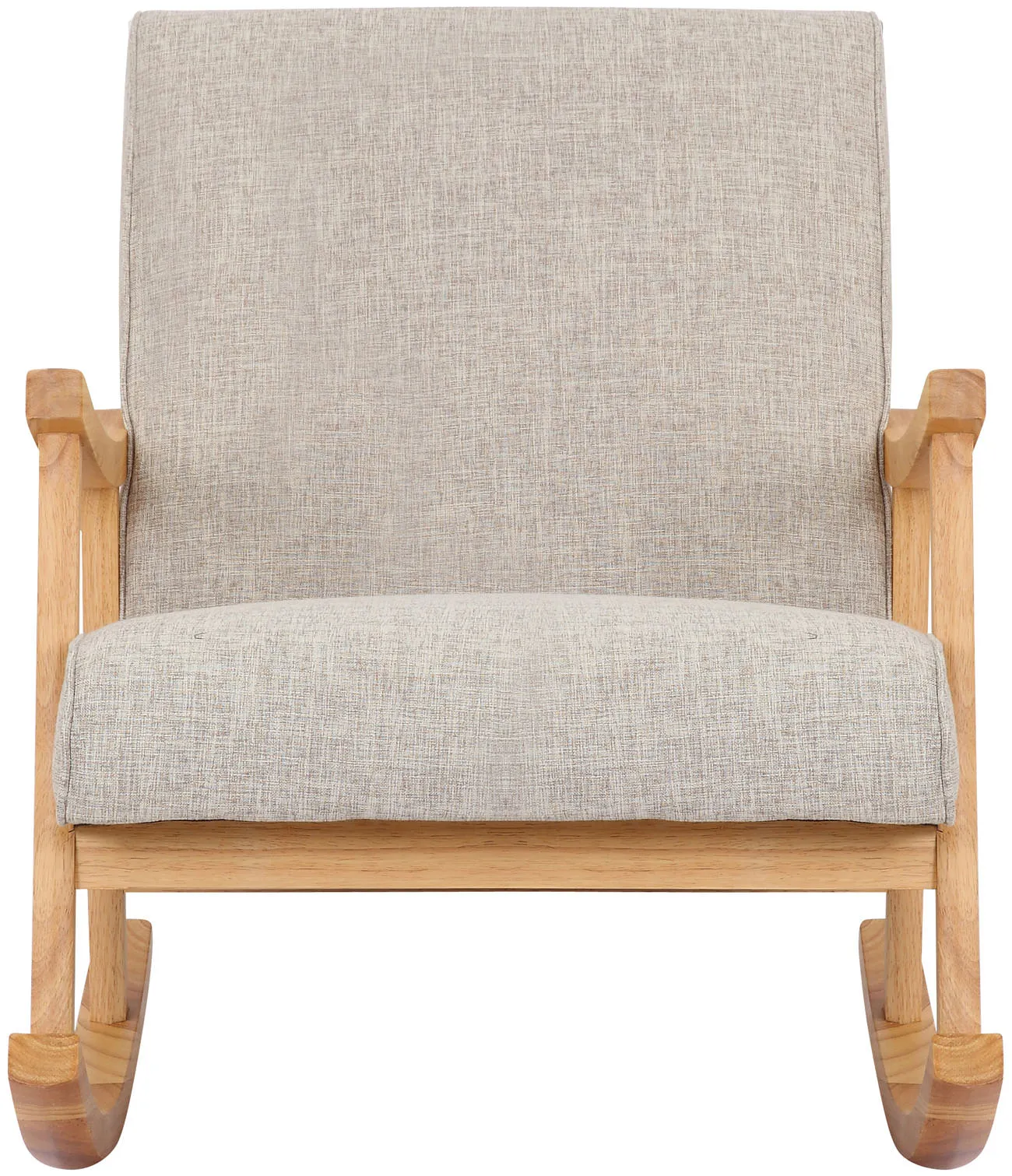 Schaukelstuhl Morelia 82x67x92 cm Creme
