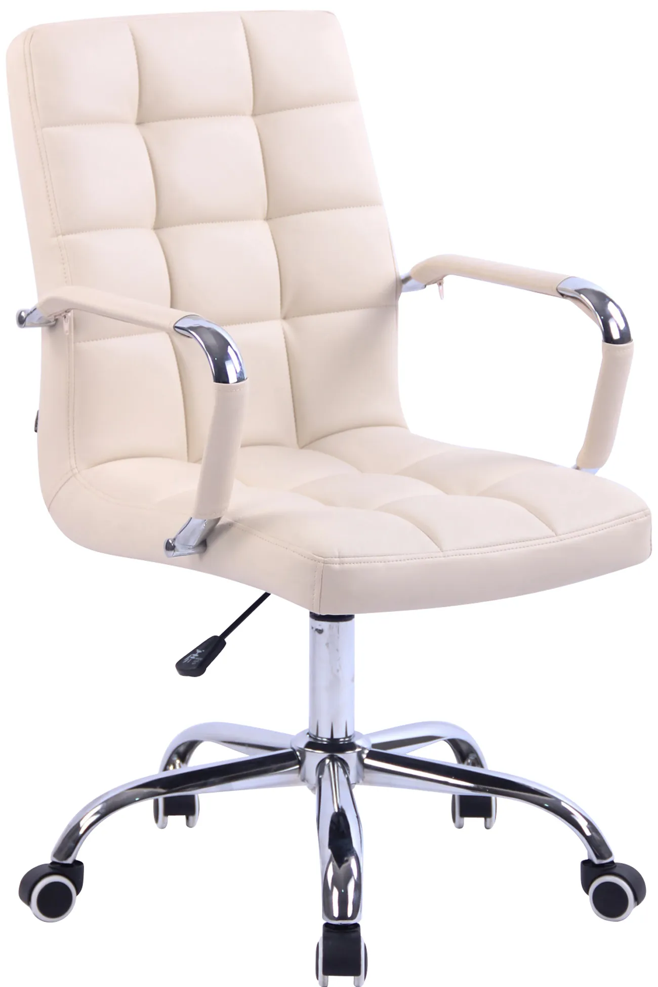 Bürostuhl Deli 94-104 x 56 x 62 cm creme