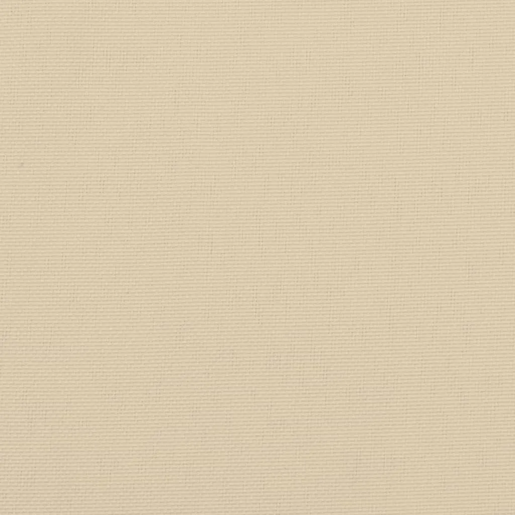 Beige Liegenauflage aus Oxford-Gewebe 200 x 50 x 3 cm