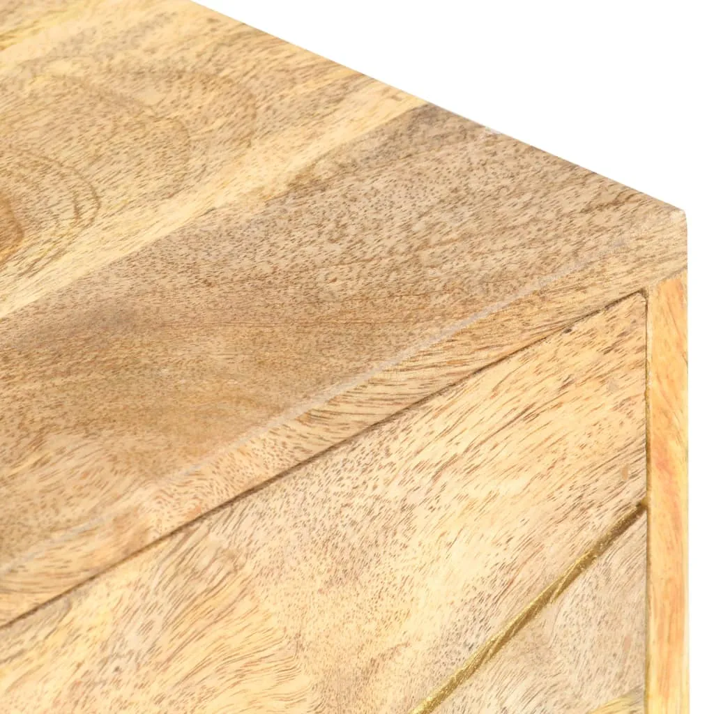 Nachttisch 40 x 30 x 50 cm Mangoholz Massiv