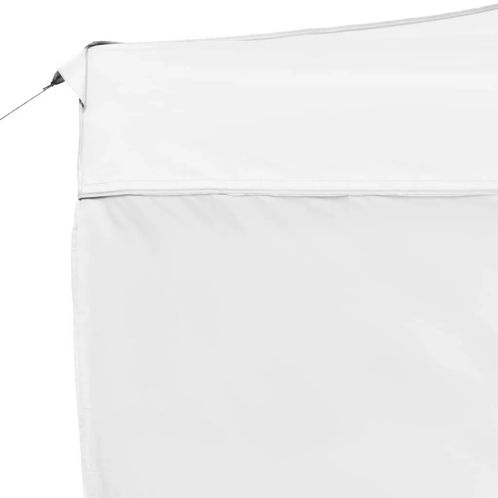 Weißes Partyzelt 4,5 x 3 x 3 m mit Aluminiumrahmen und PVC-Beschichtung