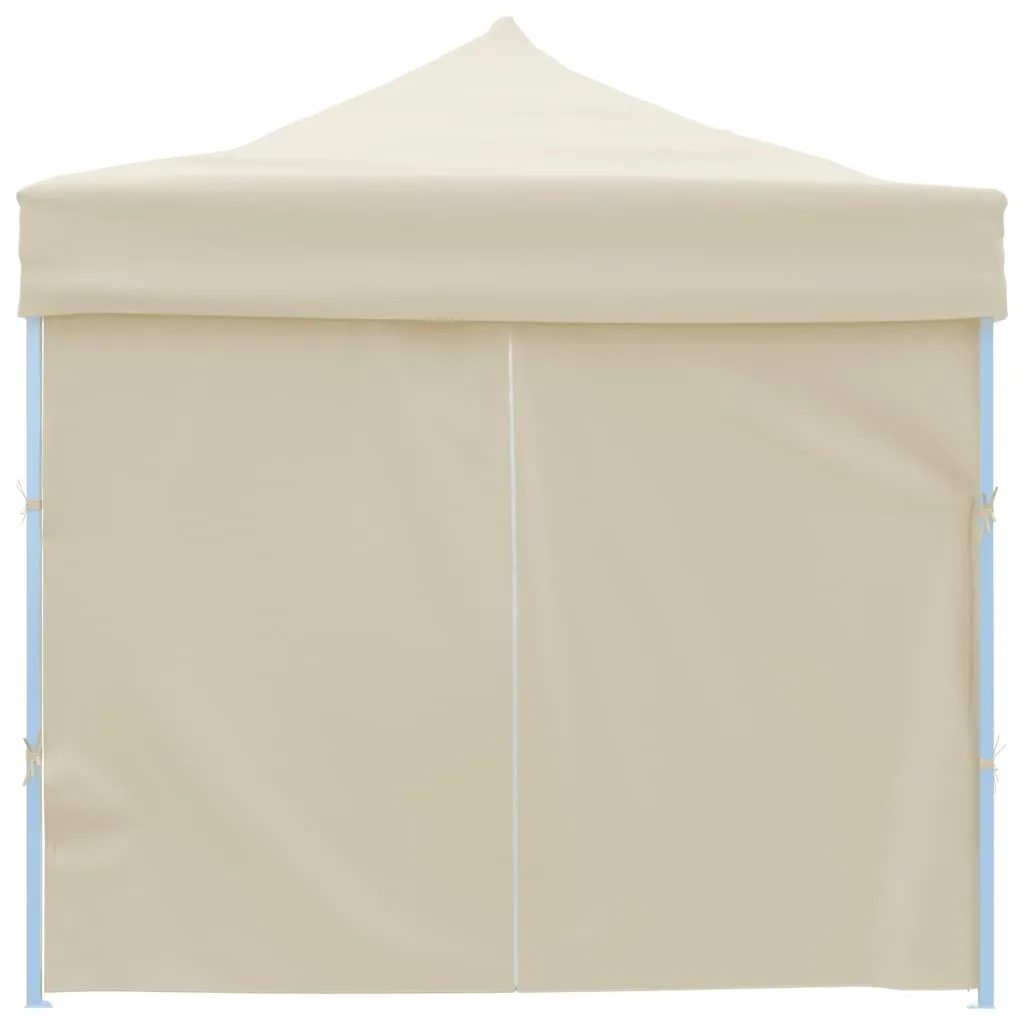 Faltbares Partyzelt 870x291x315 cm Creme mit UV- und wasserbeständigem Dach