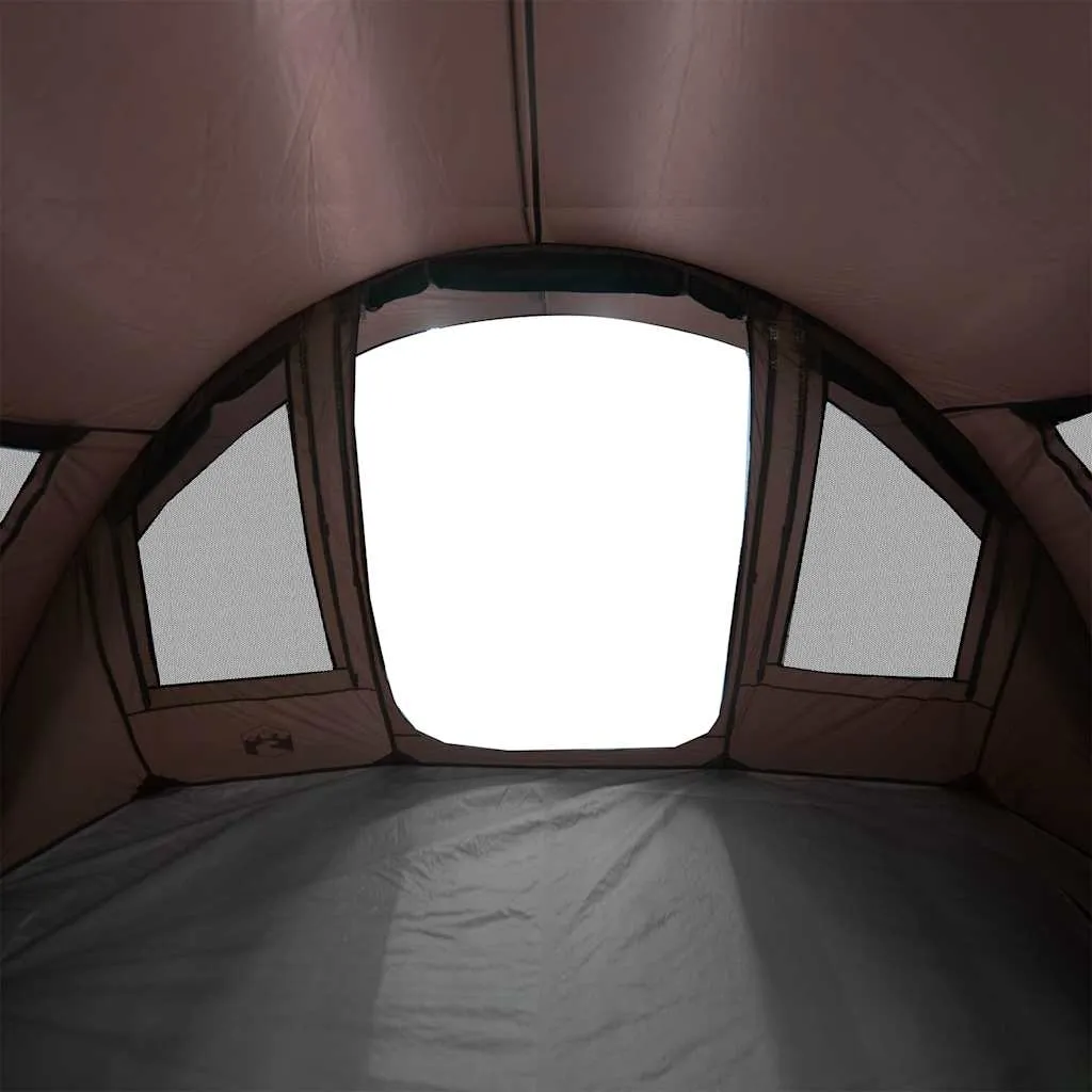 Angelzelt Campingzelt 330x315x176 cm Braun wasserdicht