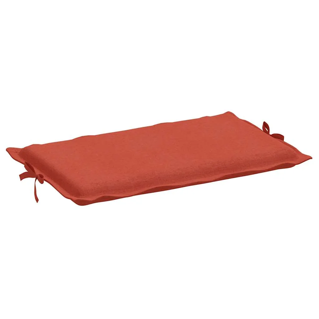 Bequeme Liegenauflage 186x58x4 cm in Melange Rot