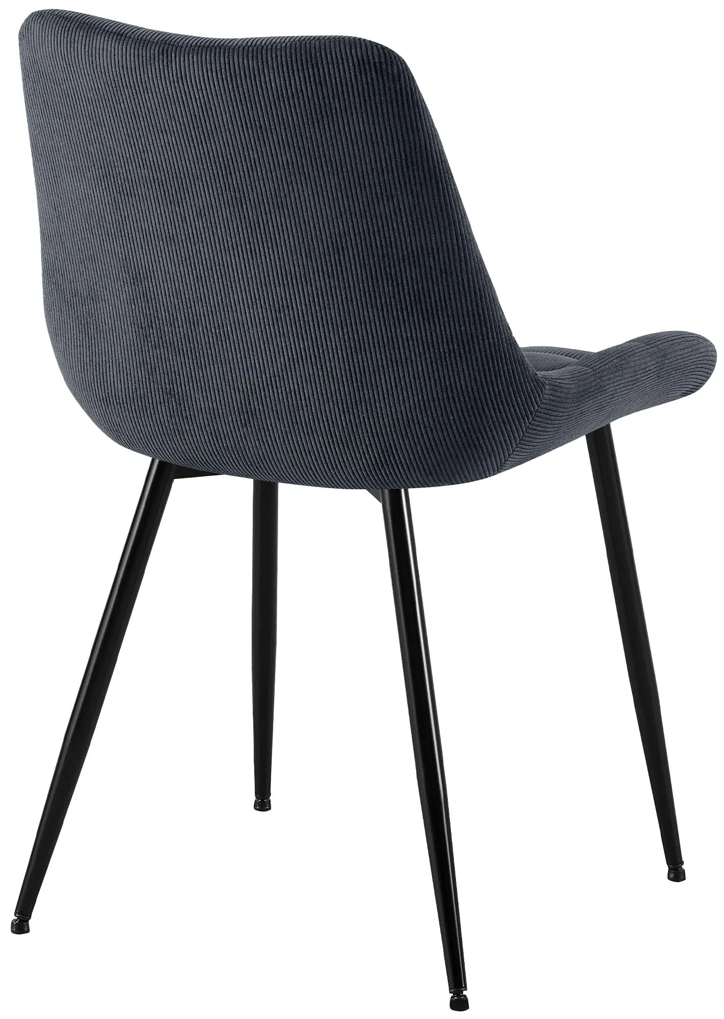 Esszimmerstuhl Sardna 83x52x58 cm schwarz