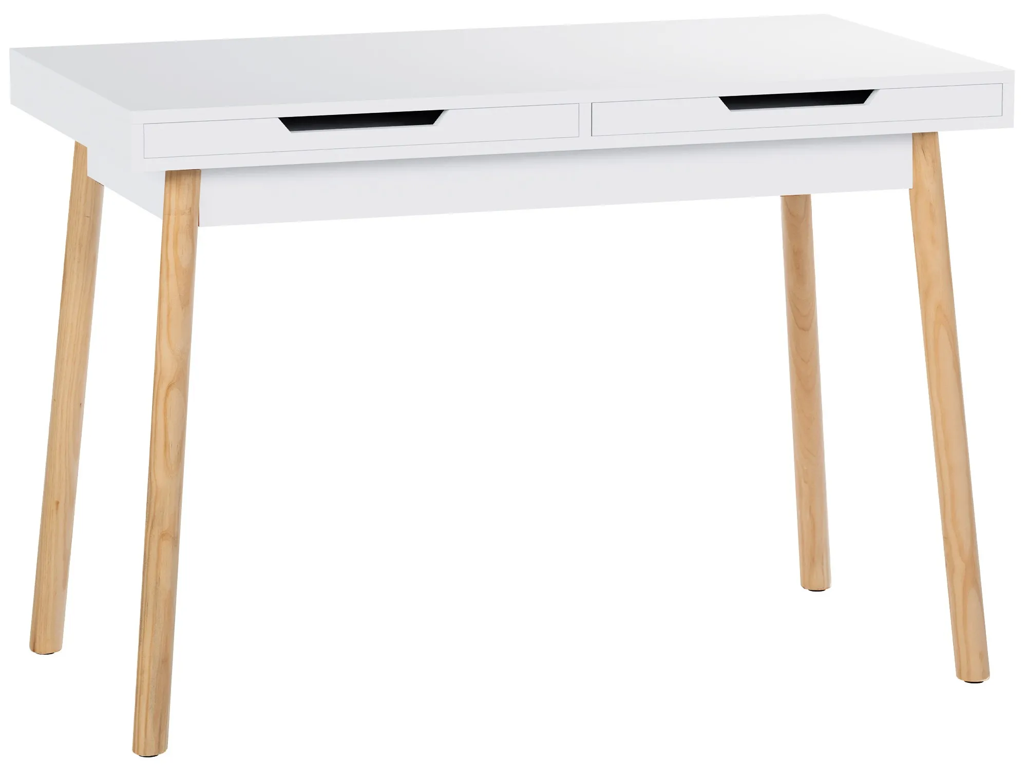 Schreibtisch Porto 110/140x60x75 cm weiß