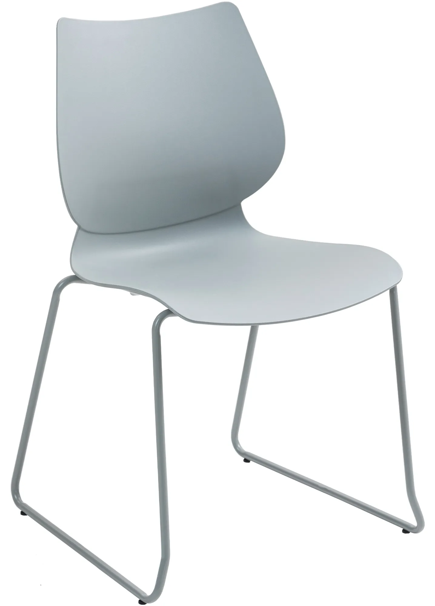Besucher- & Konferenzstuhl Houma 86x47x50 cm grau