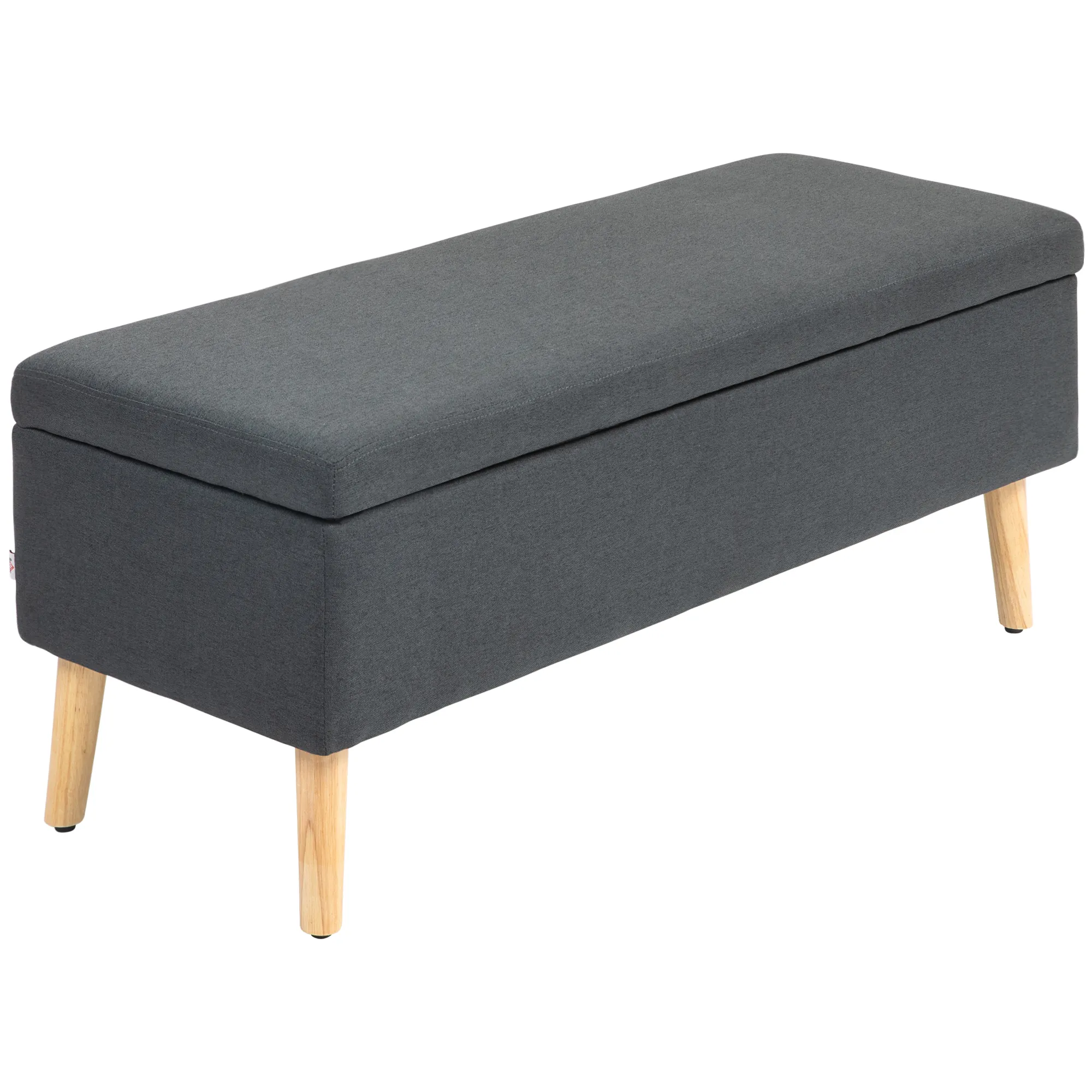 Vielseitige Sitzbank Dunkelgrau 110B x 39T x 45H cm
