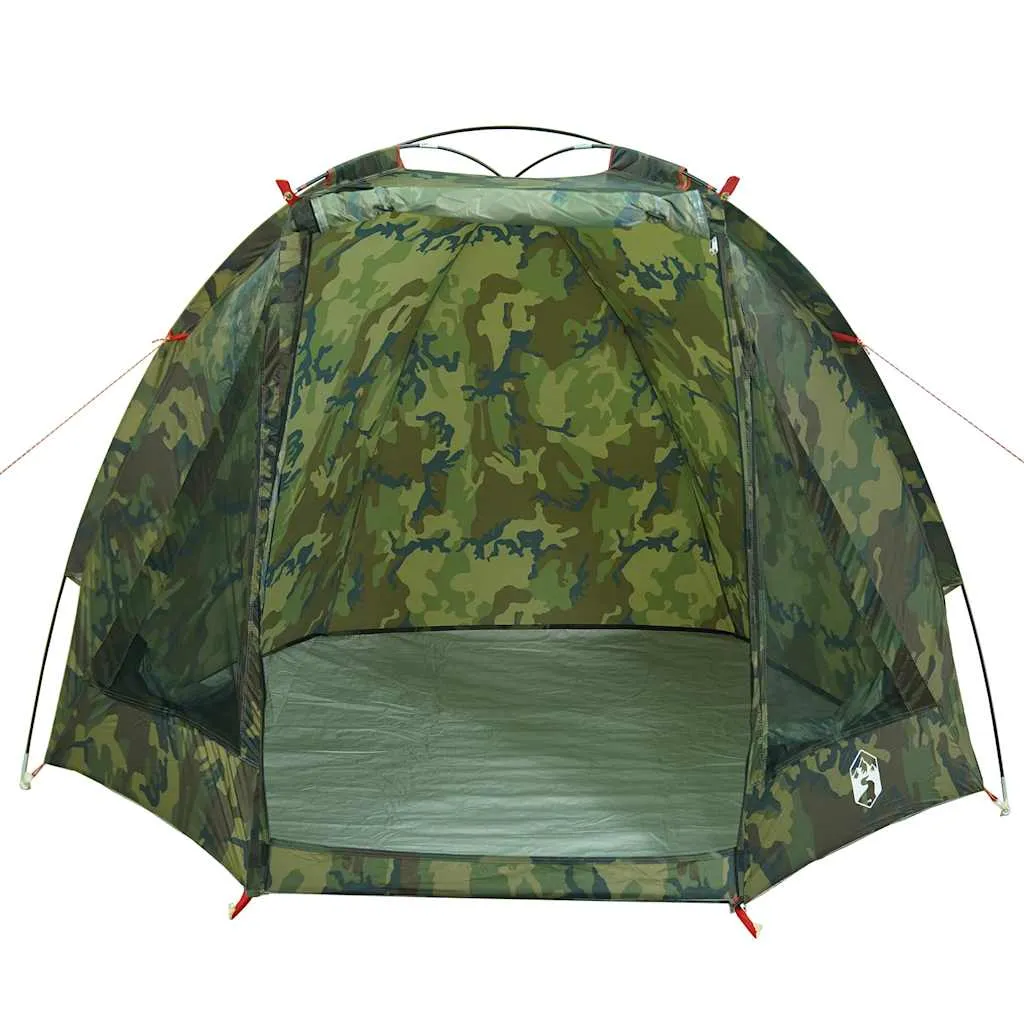 Angelzelt Campingzelt 210x170x125 cm Tarnfarbe wasserdicht