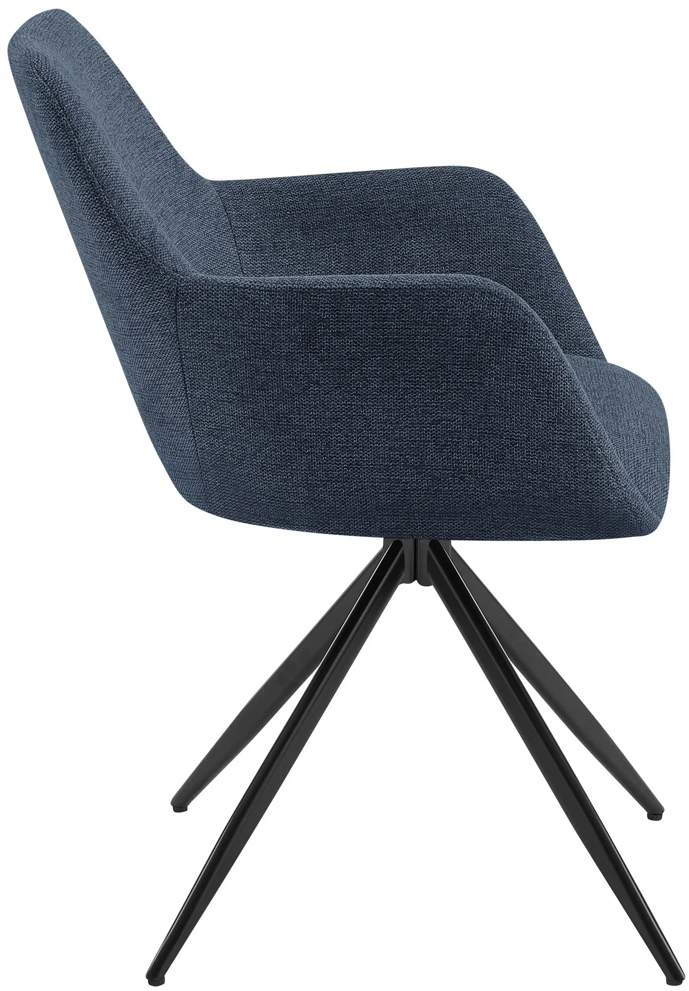 Esszimmerstuhl Olema 81x56x62 cm blau