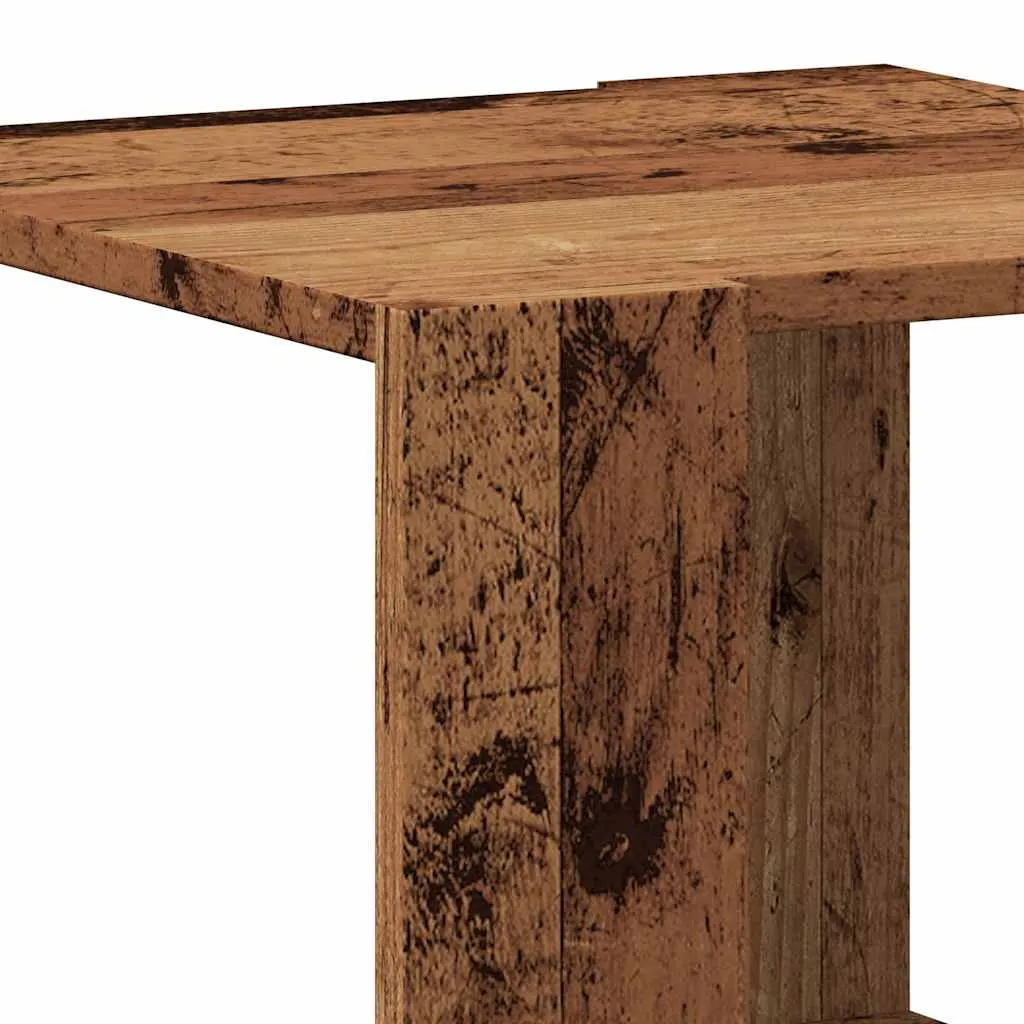 Beistelltisch Holzwerkstoff 40x40x30 cm Altholz Farbe