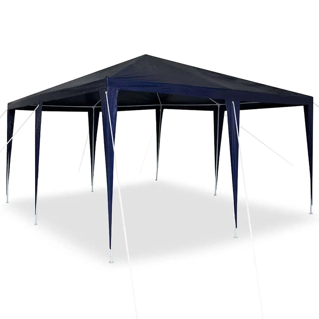 Blaues Partyzelt 400x400x266 cm – robust und zusammenklappbar
