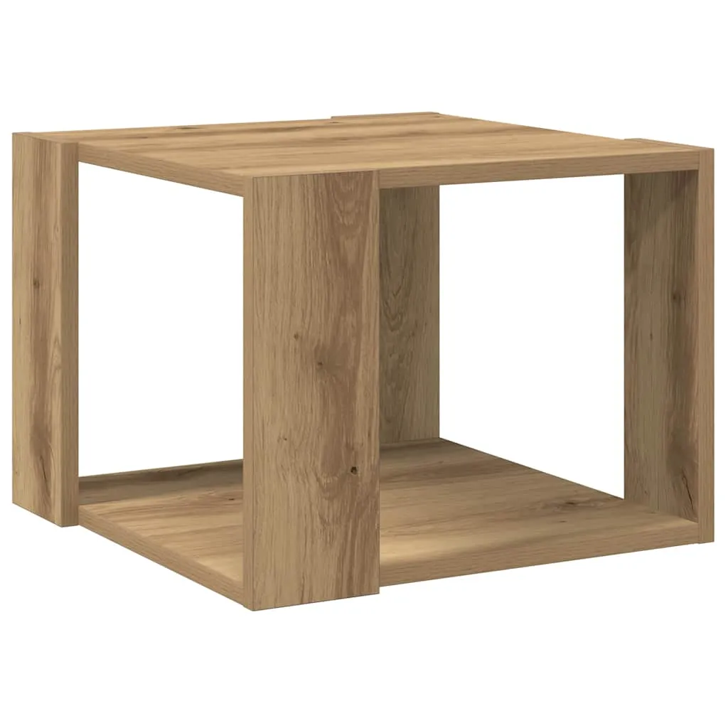 Beistelltisch 40 x 40 x 30 cm Artisan-Eiche Holzwerkstoff