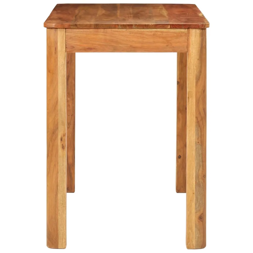 Esstisch aus Echtholz 110 x 55 x 76 cm, honigfarben