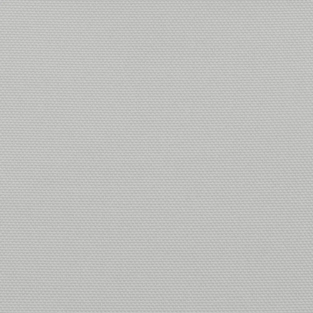 Sonnensegel 3 x 2 m Hellgrau aus Polyester-Oxford mit PU-Beschichtung