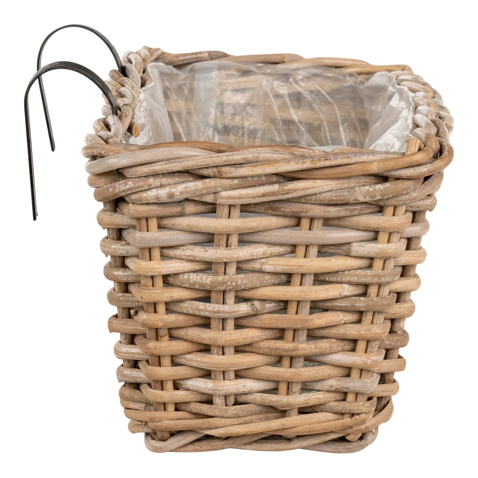 tinkaro Blumentöpfe Batu Kubu-Rattan Kubu