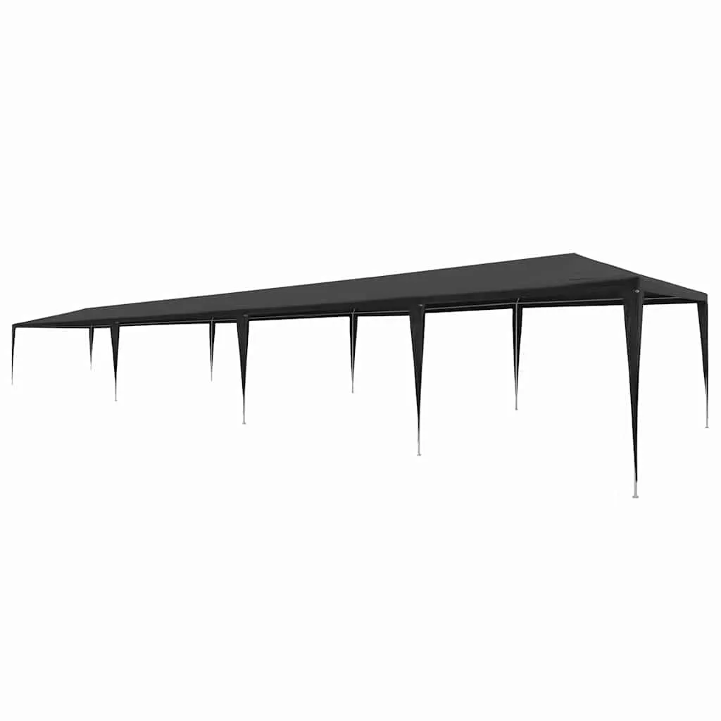 Partyzelt Anthrazit 3 x 12 x 2,55 m - UV-beständig und wasserfest