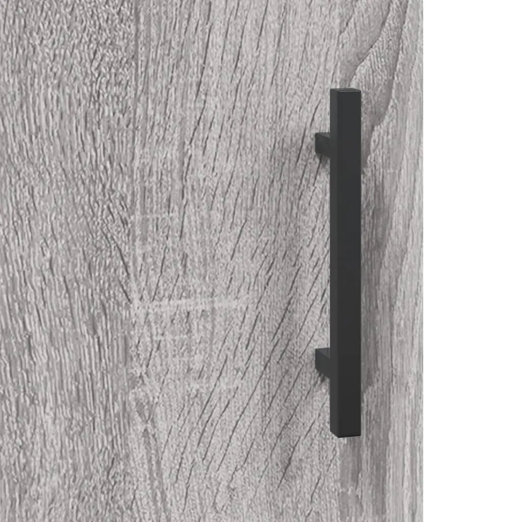 Highboard Grau Sonoma 69,5x31x115 cm Holzwerkstoff