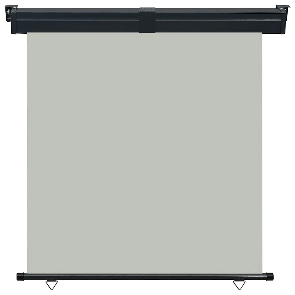 Seitenmarkise Grau 165 x 250 cm mit UV-beständigem Polyester