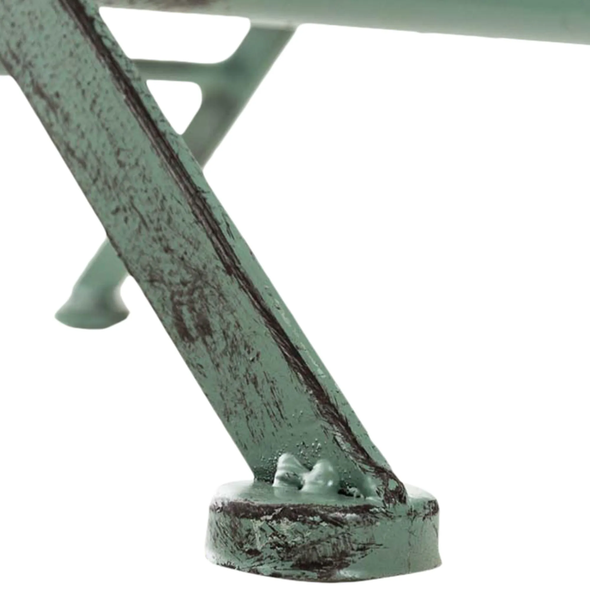 Gartenstuhl Sibell 91.5x42x49 cm antik-grün