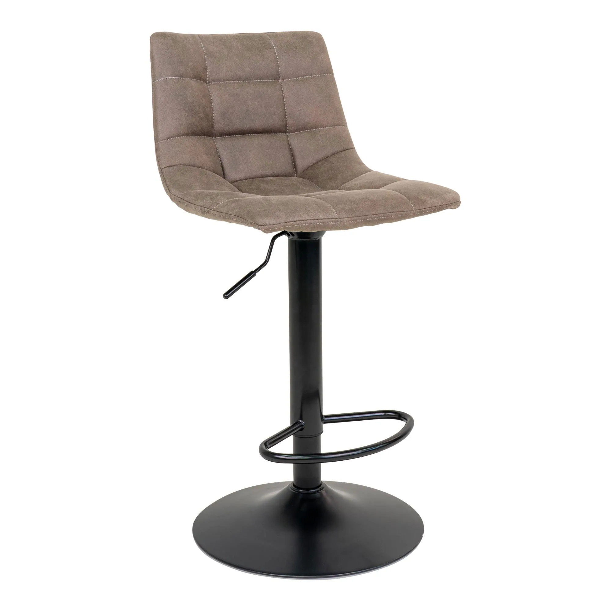 tinkaro Barhocker Middelfart Mikrofaser, Stahl Braun tinkaro Barhocker Middelfart Mikrofaser, Stahl Braun