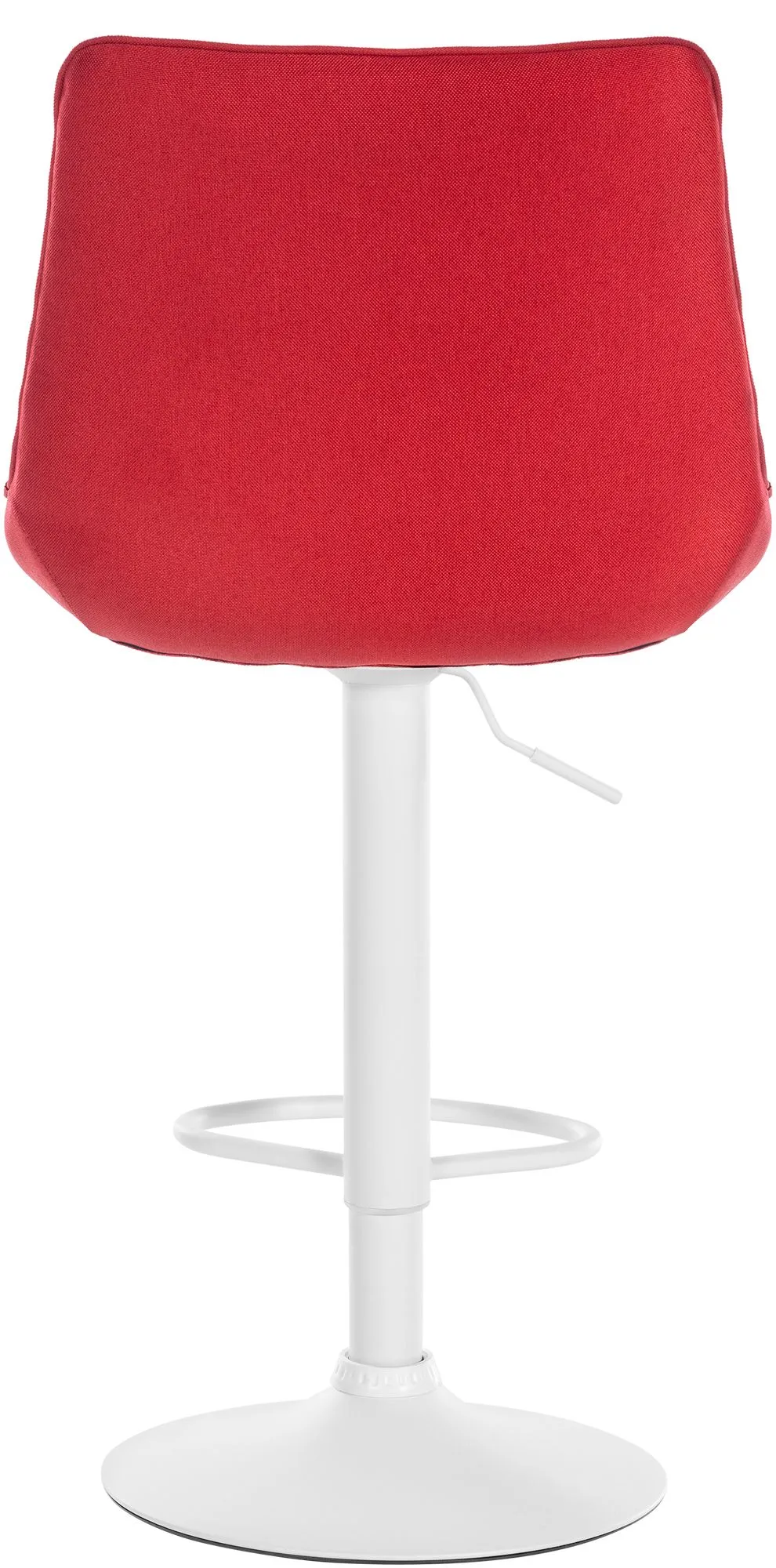 Barhocker Set Toni Stoff 91-112x49,5x50 cm Rot