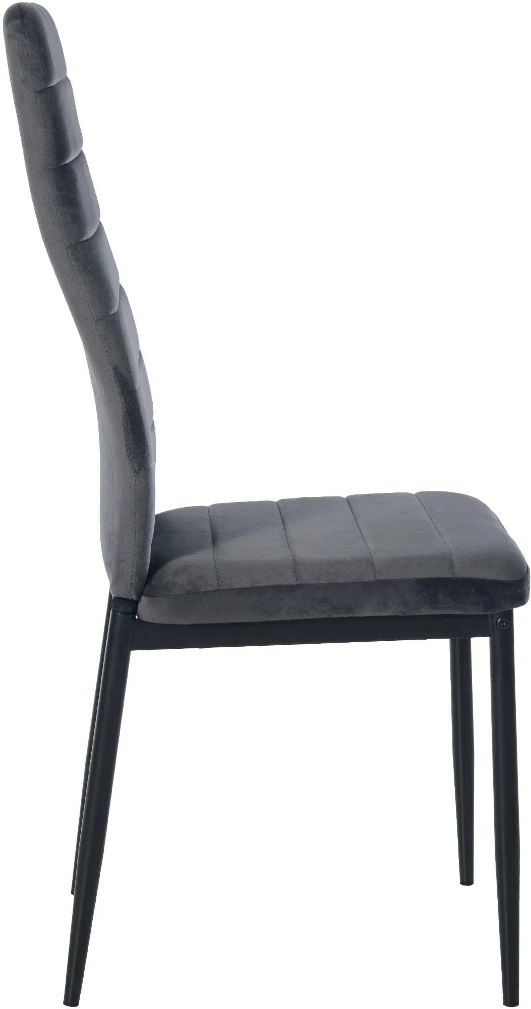 Esszimmerstuhl Mayfair 99x41,5x40 cm grau