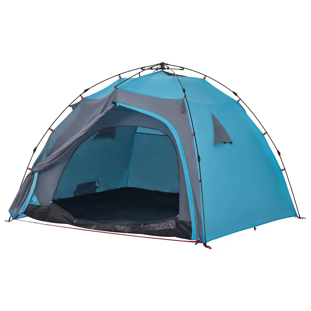 Campingzelt Blau 326x260x175 cm für 4 Personen